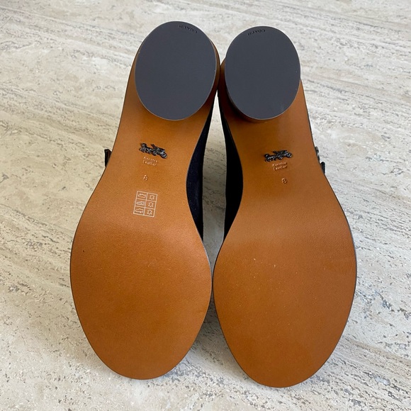 Coach Suede Buckle Booties Style No. G1787 - Picture 5 of 12